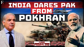 India Practices Pakistan Offensive in Pokhran with Eye on China  From The Frontline [upl. by Buehrer139]