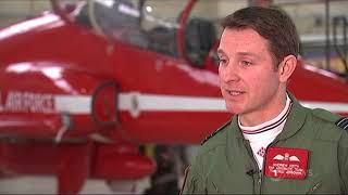 Kiwi takes command of British RAF Red Arrows acrobatic team [upl. by Naihtniroc]