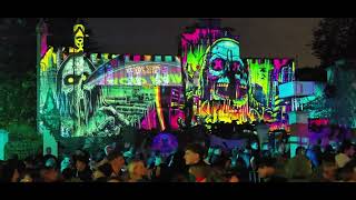 Movie Park Bottrop Horrorfestival Lightshow 2024 [upl. by Ahseret126]