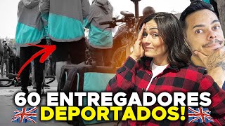 Brasileiros DEPORTADOS em LONDRES Entenda o que aconteceu [upl. by Zedecrem]