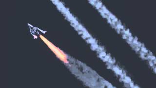 Virgin Galactic Space Tourism Rocket Crashes During Test Flight [upl. by Warwick]