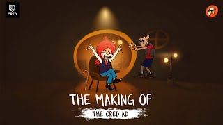 The Making Of  Not an ad  Ft Chacha Chaudhary amp Suppandi  CRED [upl. by Nickie831]