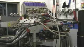 400quot SMALL BLOCK FORD NITROUS MOTOR DYNO PULL [upl. by Carlile]