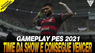 TIME DA SHOW E CONSEGUE VENCER RIVAL DIFICIL  GAMEPLAY PES 2021  60 FPS  SADAN GAMER  PC [upl. by Ahsatsan]