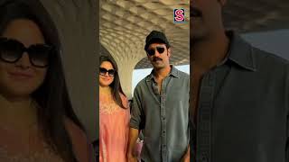 Dashing Punjabi Munda arrives with his stunning lady Katrina Kaif at the airport [upl. by Mazel]