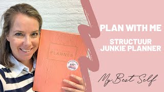 PLAN WITH ME  STRUCTUURJUNKIE PLANNER week 28 [upl. by Osmen]