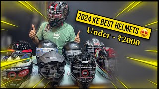 Best 2024 New motorcycle helmet under 2000 Rs [upl. by Nawrocki612]