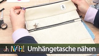 oh NÄH – Umhängetasche nähen Aufz v 12022021 [upl. by Ruberta]