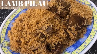 Lamb Pilau Rice Easy Pilau Rice By Iqrahs Kitchen [upl. by Kurtzman]