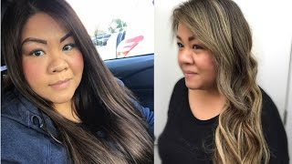 Foilage  Brown to Ashy Blonde Hair Transformation  Balayage  Foil Highlights  Daniella Benita [upl. by Kafka911]