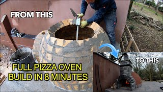 Pizza Oven Build  Commercial Size [upl. by Ellekcir]