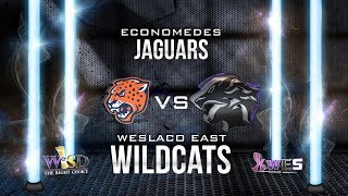 KWES Live Econ Jaguars vs Weslaco East Wildcats Football Game [upl. by Nolasba]