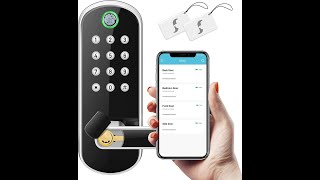 Sifely Smart Lock Keypad  Keyless Door Lock Fingerprint [upl. by Loughlin255]