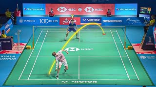 When Badminton Players Use 80 of Their Brain [upl. by Ytissahc]