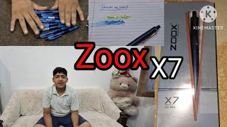 new pen Zoox X7 dekheye review of new pen 🫣🤭🤗😊 [upl. by Sayed177]