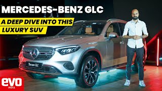 MercedesBenz GLC  Everything you need to know  evo India [upl. by Notkcorb]