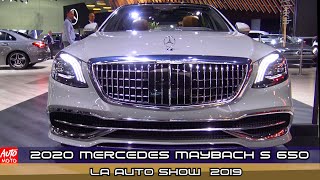 2020 Mercedes Maybach S 650 Sedan  Exterior And Interior  LA Auto Show 2019 [upl. by Swenson]