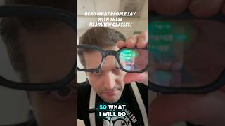 Hearview captioning glasses Accurate amp expensive 2000 Will do unbiased review accessibility [upl. by Ellehcram]