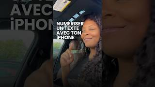 Numérise n’importe quel texte avec ton iPhone ✏️📱 [upl. by Hancock]