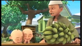 Upin dan Ipin  Pisang Goreng Ngap Ngap [upl. by Somerset]