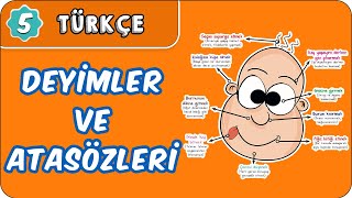 Deyimler ve Atasözleri  5 Sınıf Türkçe evokul Kampı [upl. by Naimed784]