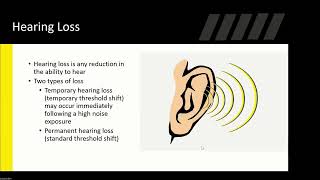 Webinar Hearing Conservation and Audiometric Testing [upl. by Welles370]