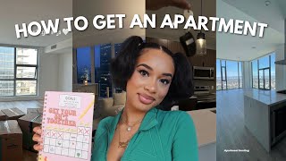 How To Get Your First Apartment 🏠🔑  Budgeting  Apartment Huntining  Application Process amp More [upl. by Adelind471]