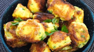 Quick and delicious recipe for fried potatoes in batter  A simple potato recipe [upl. by Eilrebma]