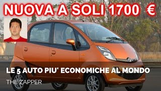 Le 5 AUTO più ECONOMICHE al MONDO [upl. by Yhtir137]