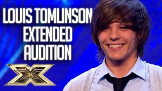 Louis Tomlinsons Audition EXTENDED CUT  The X Factor UK [upl. by Bohon794]