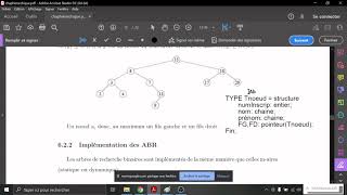 Révision du cours  13 Arbres Binaires de Recherche Définition [upl. by Land]