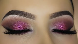 Sultry Smokey Berry Eye Makeup Tutorial  NATASHA DENONA LILA PALETTE [upl. by Leff]