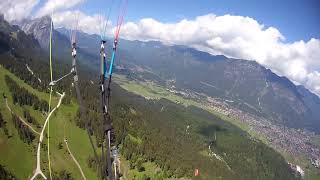 Paragliding GarmischOsterfelderkopf 06062022 [upl. by Hsevahb76]