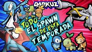 🕹Todo el SPAWN la Nueva TEMPORADA En Pokemon Go🕹 [upl. by Fagaly]