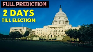 Senate amp Governor Predictions  2 DAYS Till US Midterm Elections [upl. by Lanos]