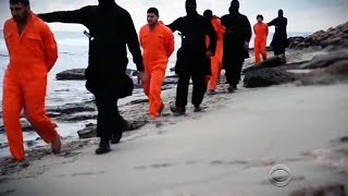 New ISIS video shows execution of 21 Christians [upl. by Carrie]