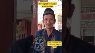 Berangkat dari empat terminal bus dari jalur atas Sumbar [upl. by Sido584]