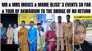 MOSES BLISS AND WIFE MARIE BLISS UPDATE ON THEIR EVENTS AND TPUR OF AKWAIBOM AFTER THE HOMECOMING [upl. by Diet]