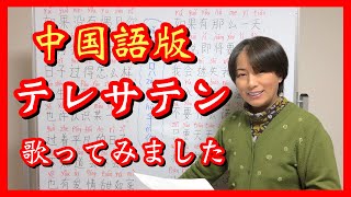 中国語版テレサテンの歌「時の流れに身をまかせ」解説！後半は中国語で歌ってみました [upl. by Oderfodog132]