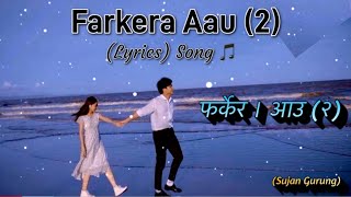 Aauchu Ma Chadhai  Farkera kanchi  Lyrics Song Nepali New viral video ho😌😘farkeraAau2 [upl. by Acilejna]