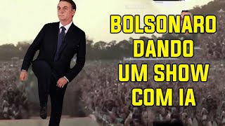 Como Fazer Video de Bolsonaro Dançando em um Show Com IA [upl. by Eyatnod615]