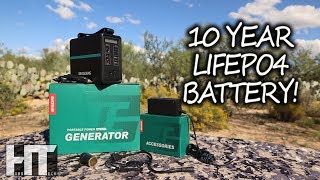 Micro LiFePO4 SOLAR GENERATOR With MPPT Beaudens 166wh Portable Power Station Review [upl. by Xam]