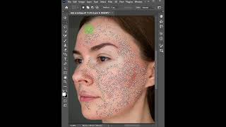 Smooth skin retouching in photoshop photoshop photoshoptutorial [upl. by Anivla]