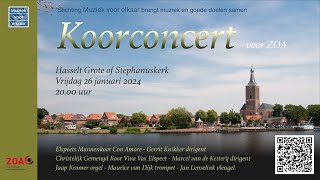 Koorconcert vanuit de Grote Kerk in Hasselt [upl. by Caleb]