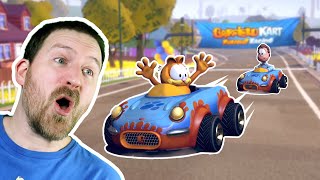 BETTER THAN MARIO KART Garfield Kart Furious Racing [upl. by Nanci804]