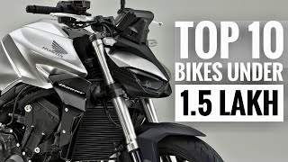 2024 Top 10 Best Bikes Under 15 Lakh in India  Bikes Under 150 Lakh On Road [upl. by Arakahs]