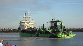 DEME group pallieter baggerschip zeebrugge [upl. by Nahrut]