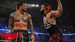 OMG🤯Jacob Fatu amp Bloodline Brutal Attack on Jey Uso on Raw Highlights 2024 [upl. by Dirk]