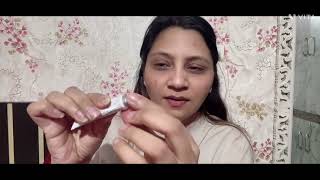 MEDERMA CREAM  REVIEW amp DEMO  Hritu Saklani mederma acne pimple scars [upl. by Narot]