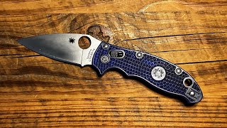 Spyderco Manix 2 Lightweight Review Better than a 940 [upl. by Esilahs]